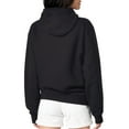 thumbnail image 2 of Women's G-III 4Her by Carl Banks  Black Green Bay Packers Graphic Fleece Pullover Hoodie, 2 of 3