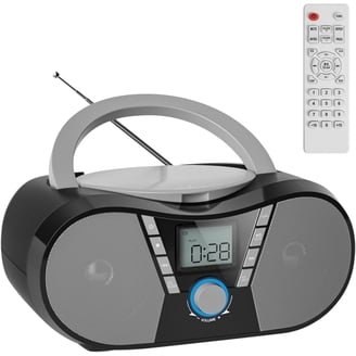 GPX, CD Boombox with AM/FM Radio, BC112B, Programmable Tracks
