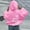 Pink, variant on WZXFASHION Women's Back Print Letter Print Jacket Long Sleeve Autumn Winter Hoodie Oversize Hoodie Clearance oversized pullover sweater