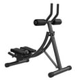 thumbnail image 1 of jinwen Foldable ABS Trainer Home Use Fitness Equipment LED Display Body Building Muscle Black, 1 of 9