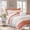 Coral, variant on Madison Park 9 Piece Cotton Percale Comforter Set