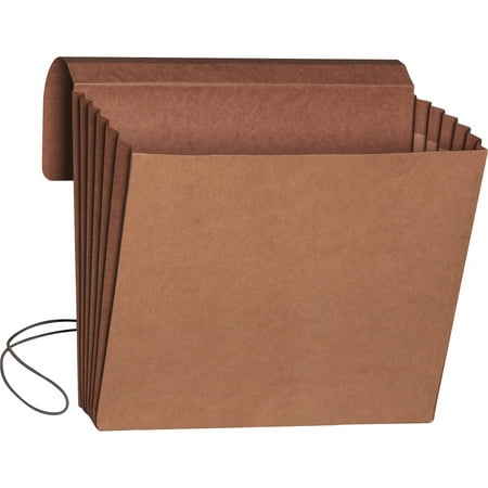 UPC: 0386486711099 | Smead Redrope Expanding Wallets w/ Cord 5.25 Exp 10/BX Letter (71109)