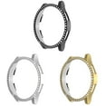 thumbnail image 1 of BXUXOHS (1Pack/3Pack) 20mm Bling Watch Cover for Samsung Watch 4 Case 40mm 44mm Women Diamond Shockproof Hard PC Full Shell Protector Protective Bumper for Samsung Watch 4 classic 46mm 44mm, 1 of 12