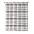 thumbnail image 1 of SKL Home by Saturday Knight Ltd. Cortina de ducha con rayas geométricas, color negro, 70 x 72, 1 of 1