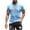 Light Blue, variant on yillto Men's Big and Tall Tshirts Casual Graphic Printed Short Sleeve Round Neck Summer Basic Tops Shirt