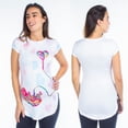 thumbnail image 2 of Playera Maternidad Estampada Artística Cómoda Ropa Embarazo Playera Mujer Casual Color Blanco, 2 of 3