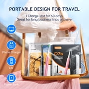 Fairywill Electric Toothbrush for Adults,Dual Pack with Travel Case 60 Day Battery Sonic Toothbrush,47,000 VPM 5 Modes IPX7 Waterproof 8 Brush Heads for Couples Family,Black & Pink