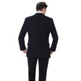 thumbnail image 5 of P&L Men's Blazer Premium Wool Blend Business Dress Suit Jacket, 5 of 5