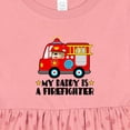 thumbnail image 4 of Inktastic Fireman Daddy is a Firefighter Girls Baby Dress, 4 of 5