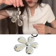 thumbnail image 2 of Collar gargantilla de flores de cobre shaofei 91 cm, 2 of 5