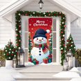 thumbnail image 6 of sruoe Christmas Door Cover, Door Cover, Christmas Door Decorations, Christmas Door Panel, Christmas Door Covering Outside, Door Decor Christmas, 6*3ft Christmas Front Door Cover for Christmas., 6 of 6