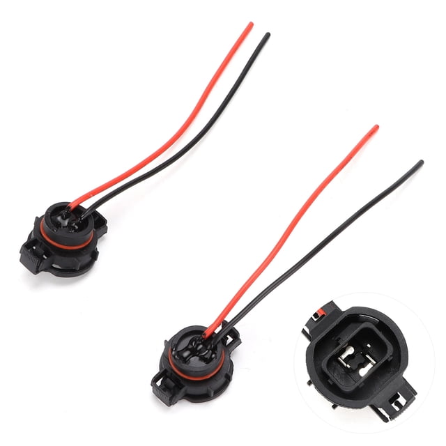 Headlight Wiring Harness,2pcs Male Socket Adapter Headlight Connector Headlamp Wiring Harness Dependable Performance