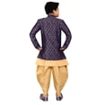 thumbnail image 2 of Ahhaaaa Kids Ethnic Indo Western Sherwani Kurta and Dhoti Pant Set for Boys, 2 of 5