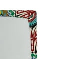 thumbnail image 2 of Moroccan Fitted Sheet, Oriental Motif with Mix of Hippie Retro Circle Morocco Mosaic Lines Design, Soft Decorative Fabric Bedding, Queen Size, Multicolor, by Ambesonne, 2 of 2