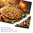 thumbnail image 3 of 500 PCS Pizza Feast 500 Piece Puzzle For Adults,Stunningly Vibrant Colors,Delicious Food Wooden Puzzles As Home Decor, Adult Jigsaw,Ideal Choice For Family Leisure And Entertainment, 3 of 6