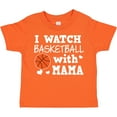 thumbnail image 3 of Inktastic I Watch Basketball with Mama Boys Toddler T-Shirt, 3 of 5