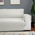thumbnail image 4 of Dowbom Sofa Slipcover Reversible 1-Piece Quilted Couch Cover for 3 Cushion Couch Washable, 4 of 7
