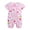 B, variant on Boy's Bodysuits Summer Short Sleeve Print Double Zipper Crawl Suit Playsuits