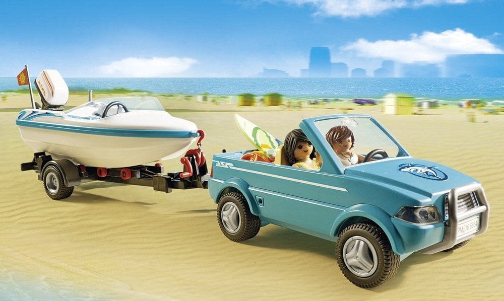 playmobil boat trailer