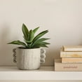 thumbnail image 2 of Bouclair Gray Artificial Aloe in Ceramic Pot, 2 of 6
