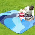 thumbnail image 2 of Manta impermeable Whale Flotilla para pícnic al aire libre, 152 x 203 cm, 2 of 7