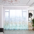 thumbnail image 2 of VerPetridure Trees Sheer Curtain Tulle Window Treatment Voile Drape Valance Fabric, 2 of 9