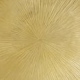 thumbnail image 5 of DecMode 20" x 24" Gold Aluminum Geometric Accent Table with Black Stands, 3-Pieces, 5 of 9