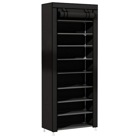Closet Zapatera STAY ELIT Minimalista Armario Organizador Multifuncional Negro 27 pares 9 niveles