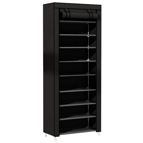 Closet Zapatera STAY ELIT Minimalista Armario Organizador Multifuncional Negro 27 pares 9 niveles