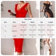 thumbnail image 3 of FRSASU Mesh Nightgown for Women Nightwear Sleeveless Backless See Through Chemise Ruffle Irregular V-Neck Sleep Dress Red, 3 of 6