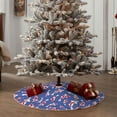 thumbnail image 4 of Sikiie Beautiful Koi Fish Nativity Christmas Tree Skirt, Jesus Christian Winter Holiday Tree Mat Decoration(30-48IN)30", 4 of 6
