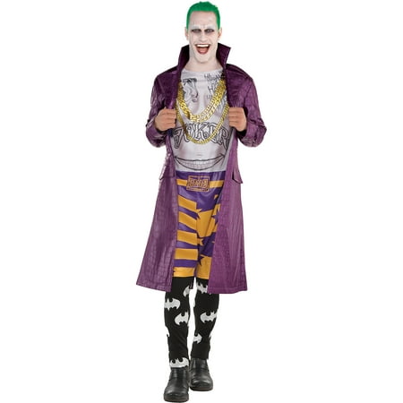 Psycho Joker Halloween Costume for Adults, Suicide Squad, Standard