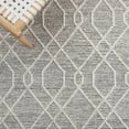 thumbnail image 6 of SAFAVIEH Natura Dean Geometric Wool Area Rug, Ivory/Black, 6' x 6' Square, 6 of 8