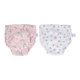 thumbnail image 1 of 2 uds. Pantalón de entrenamiento para niños pequeños de algodón fuerte absorbente lavable reutilizable elástico ropa interior de entrenamiento para bebés patrón de unicornio, 1 of 5