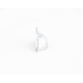 thumbnail image 3 of Chrome Cabinet Drawer Bin Cup Pull Hooded Design 3-1/8" Boring Renovators Supply, 3 of 4