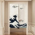 thumbnail image 4 of Khall Decorative Curtain, Door Half Curtains, Japanese Style Curtain, Restaurants Office For Home Shops, 4 of 8