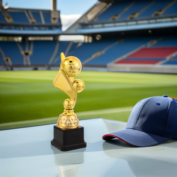 KAKOWELY Trofeo Dorado De Fútbol Para Premiaciones Y Deportiva Memorable