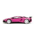thumbnail image 3 of Lamborghini Aventador SV Sports Car, Pink - Jada Toys 35362 - 1/32 Scale Diecast Model Car, 3 of 6
