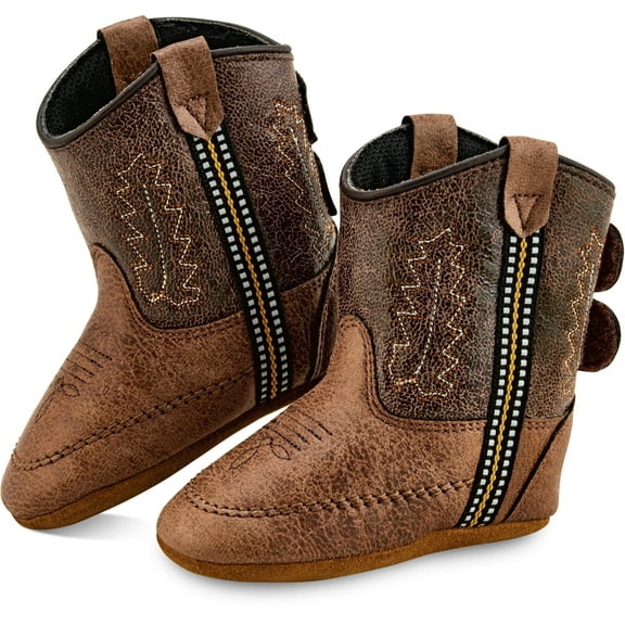 Old West Infant Poppet Fringe Booties