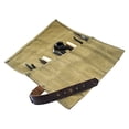 thumbnail image 1 of Hide & Drink Waterproof Waxed Canvas Tool Roll Handmade, 1 of 4