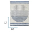 thumbnail image 6 of Livabliss Area Rugs for Living Room, 7ft Round Floransa Modern Cream Square Rug, Bedroom Dining Room Home Decor Stain Resistant Carpet (6'7" x 6'7"), 6 of 8