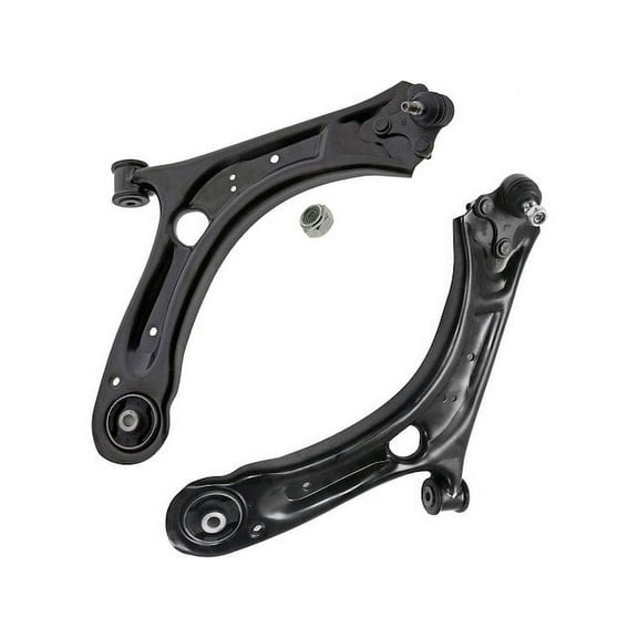 Front Lower Control Arm Set - Compatible with 2012 - 2021 Volkswagen Passat 2013 2014 2015 2016 2017 2018 2019 2020