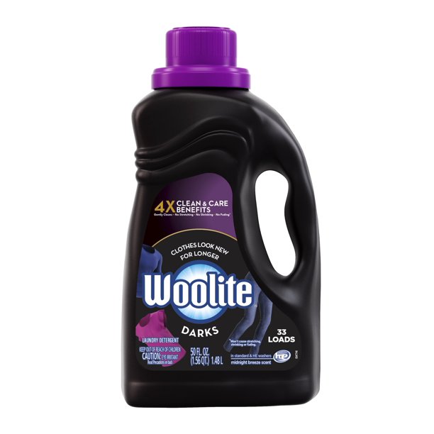 Woolite Darks Liquid Laundry Detergent 50oz For Dark Clothes He Regular Washers Walmart Com Walmart Com