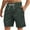 Army GreenB, variant on Kmdttou Men's Shorts Casual Casual Independence Day Printed Drawstring Trouser Beach Shorts Pants With Pocket (Available in Plus Size)