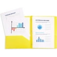 thumbnail image 5 of M·SOUTGONE 6 Pack Multicolor Plastic Folders with 3 Prongs, Ideal for School, College, Home, and Office, 5 of 9