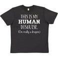 thumbnail image 3 of Inktastic This is my Human Disguise- I'm Really a Dragon Youth T-Shirt, 3 of 5