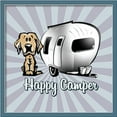 thumbnail image 2 of CafePress - Happy Camper Dog Body Suit - Baby Light Bodysuit, Size Newborn - 24 Months, 2 of 4