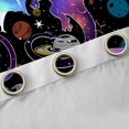 thumbnail image 4 of Homewish Children Magical Dragon Blackout Curtains Set of 2 (52x84 Each),Cartoon Animal Window Curtains,Universe Galaxy Planet Curtains and Drapes,Microfiber Bedroom Decor, 4 of 6