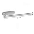 thumbnail image 1 of Soporte para papel de cocina, soporte de papel higiénico, estante adhesivo para pañuelos, dispensador de servilletas, armario de almacenamiento, accesorios de baño, 1 Uds., 1 of 5