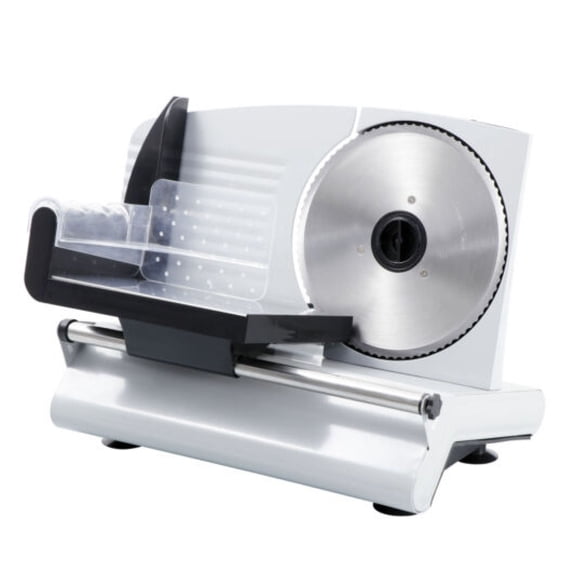 ZeloraGildanElectric Meat Slicer 7.5" Stainless Steel Blade Thickness Adjustable Meat Slicer